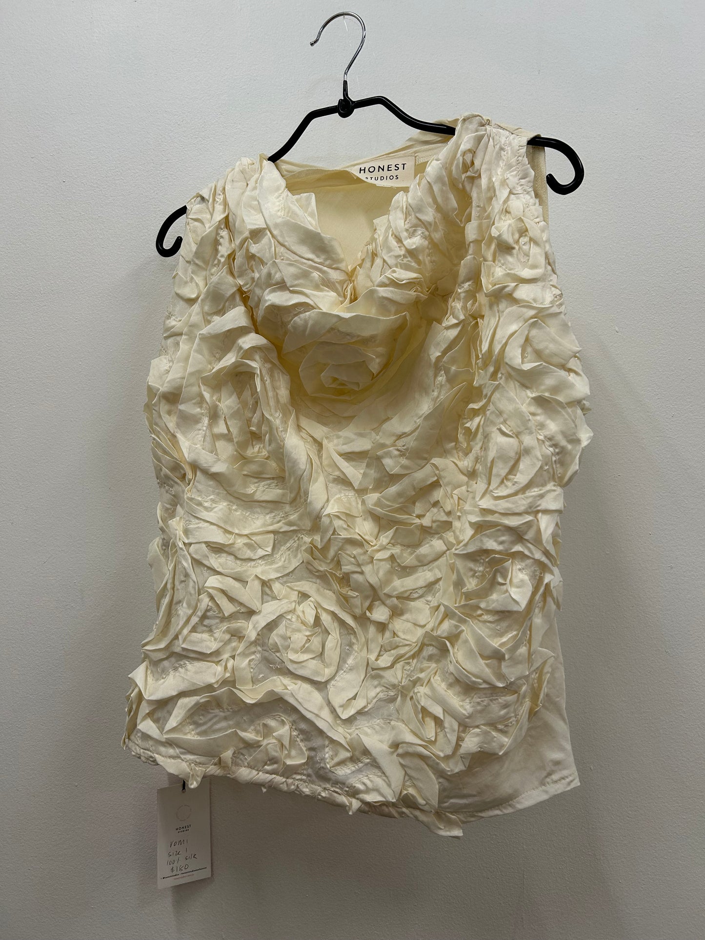 Romi Top Rosette Silk