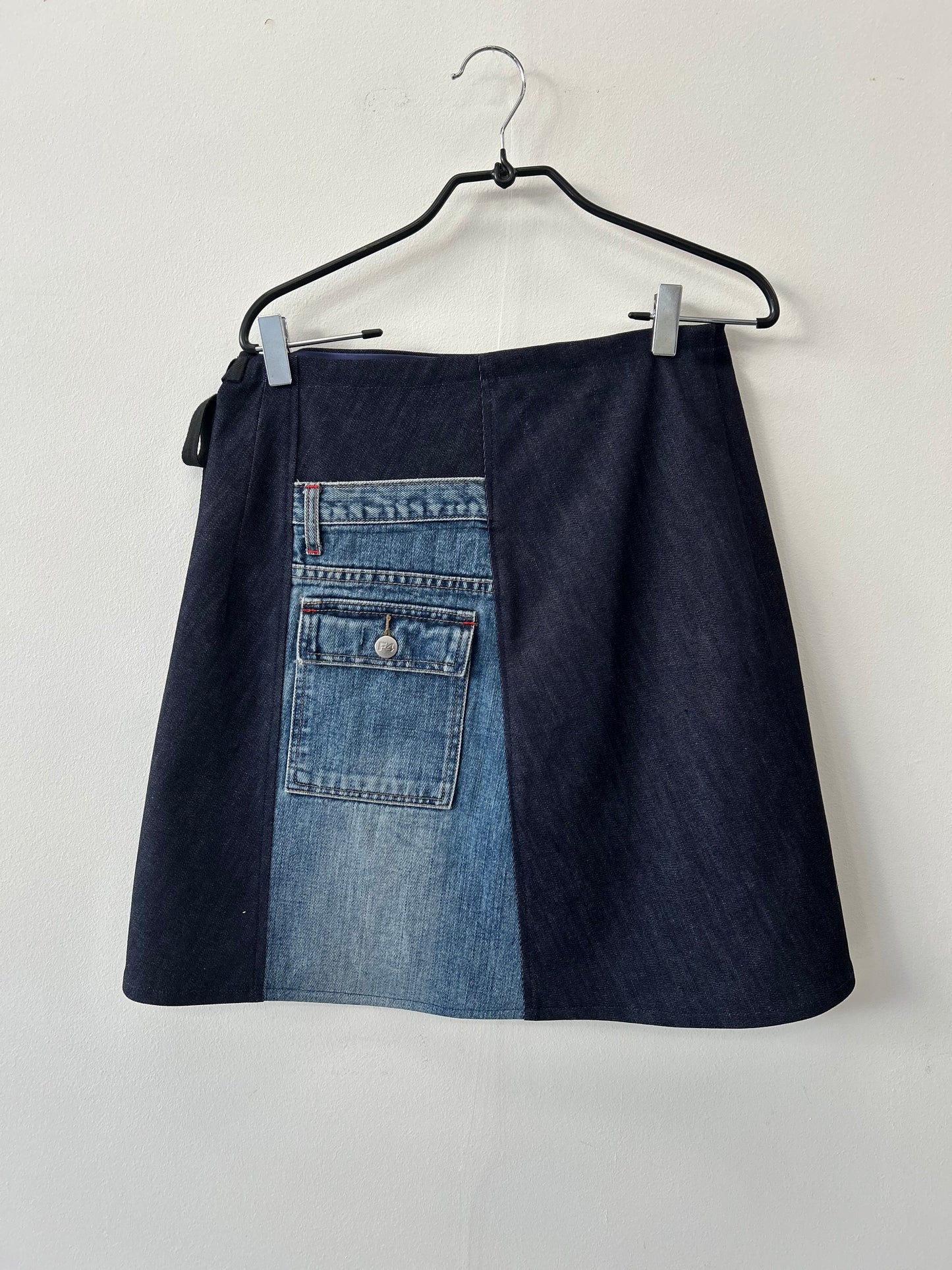 Sisi Skirt Up-cycled Denim