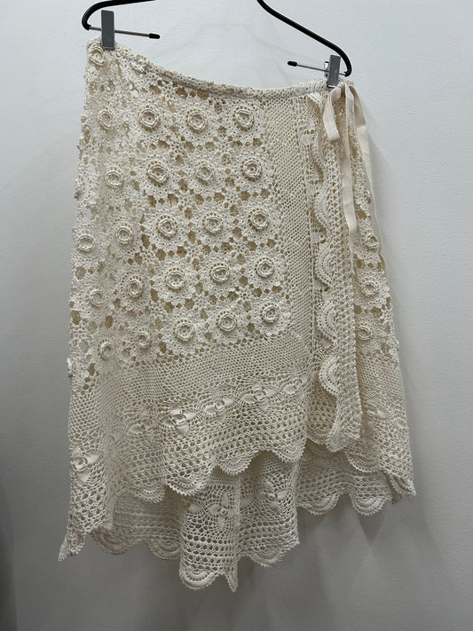 Sisi skirt cream lace
