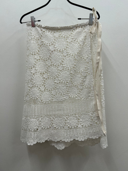 Sisi skirt white lace